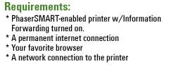 PhaserSMART Requirements